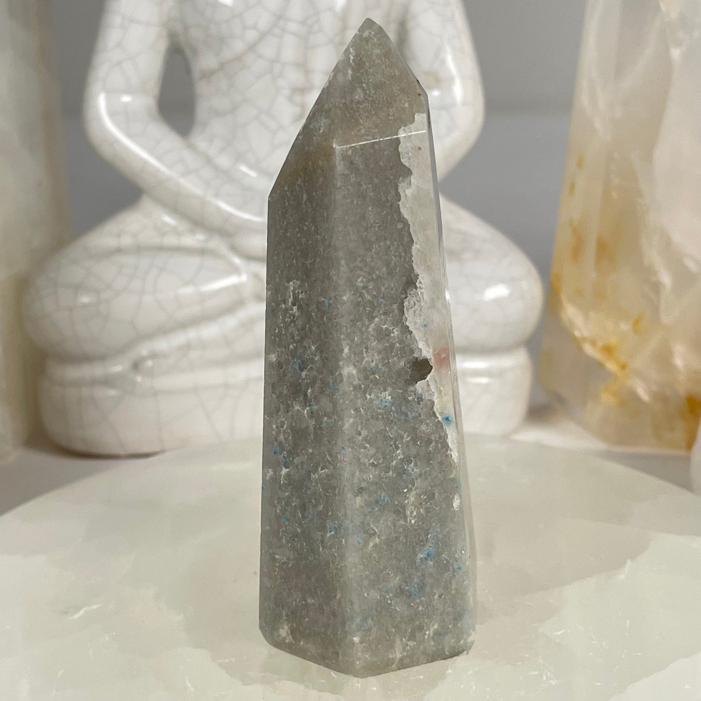 Trolleite Polished Crystal Point #2 side view