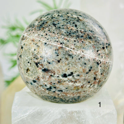 Yooperlite Crystal Sphere - UV Reactive - You Choose variant 1 labeled