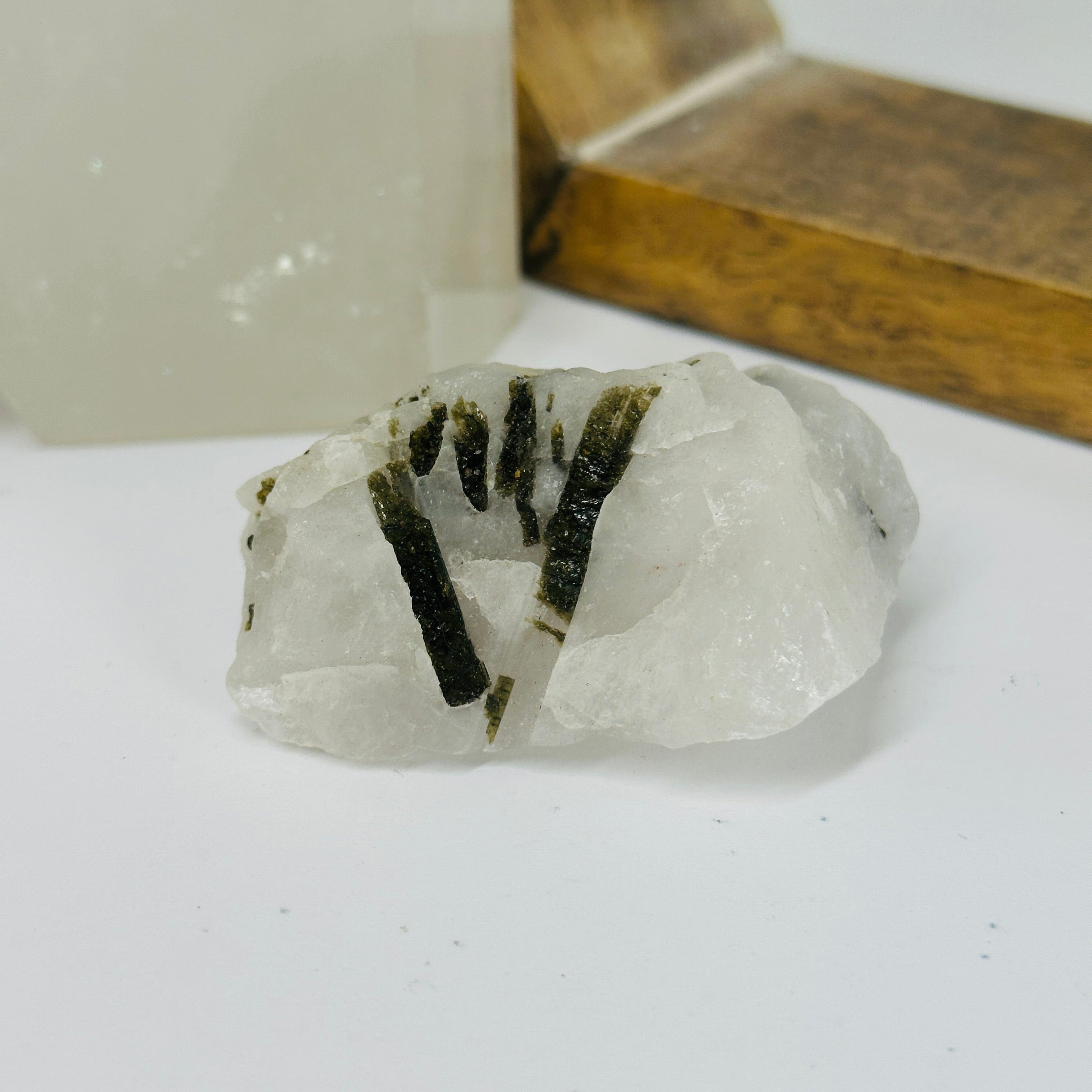 Epidote on Matrix Crystal Rare Crystal – Rock Paradise