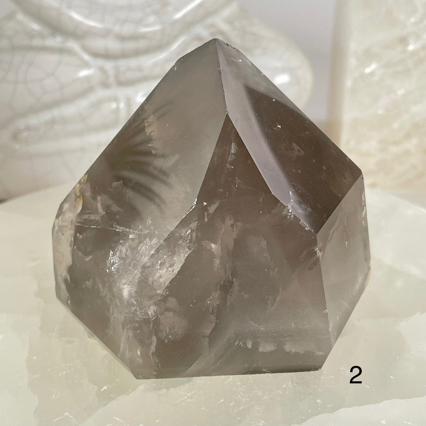 Crystal Quartz Point with Phantoms - You Choose #1 variant 2 labeled