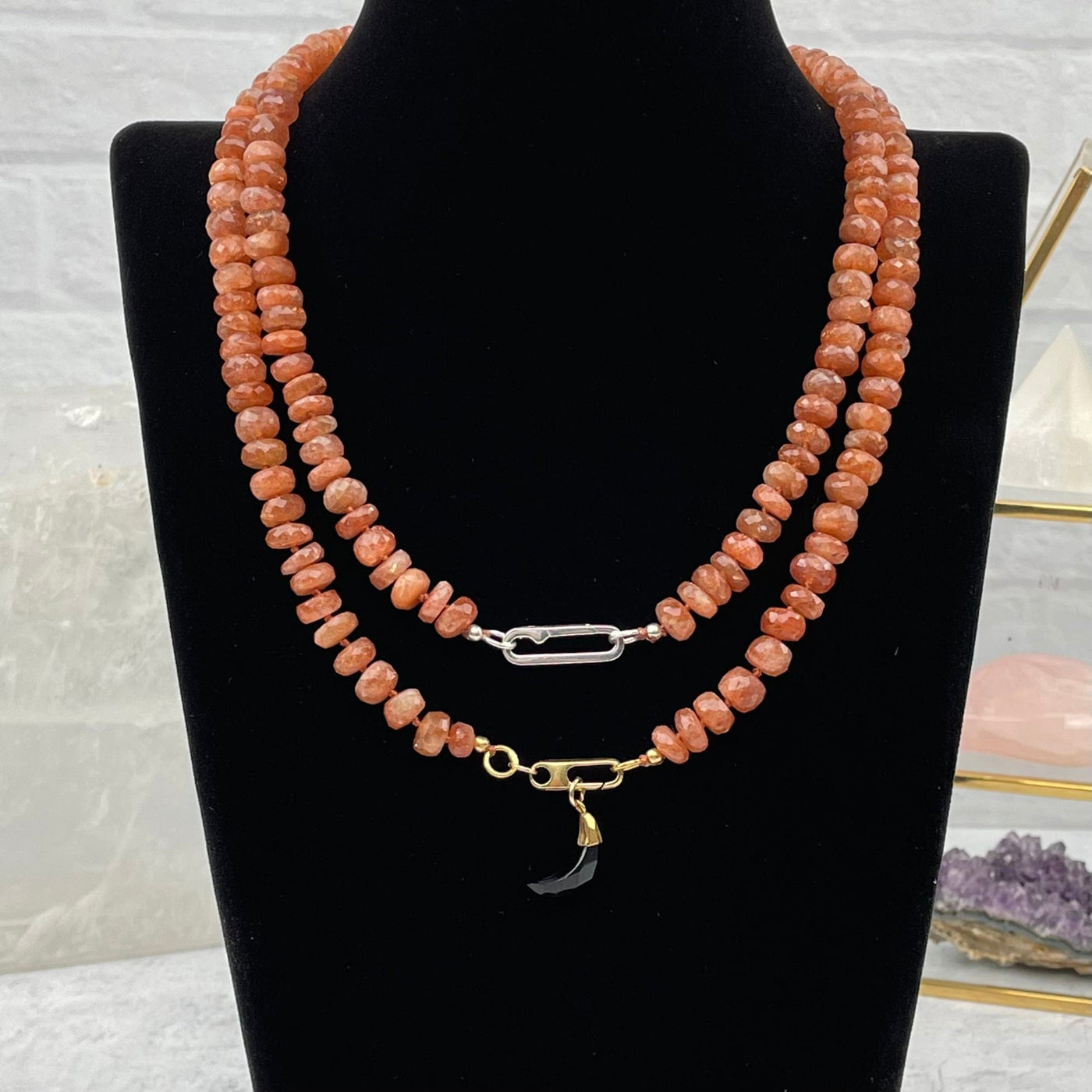 Sunstone Candy Necklace - You Choose Style -