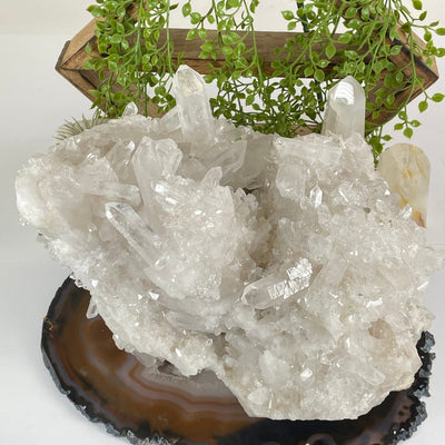 Large High Grade Crystal Quartz Cluster #2