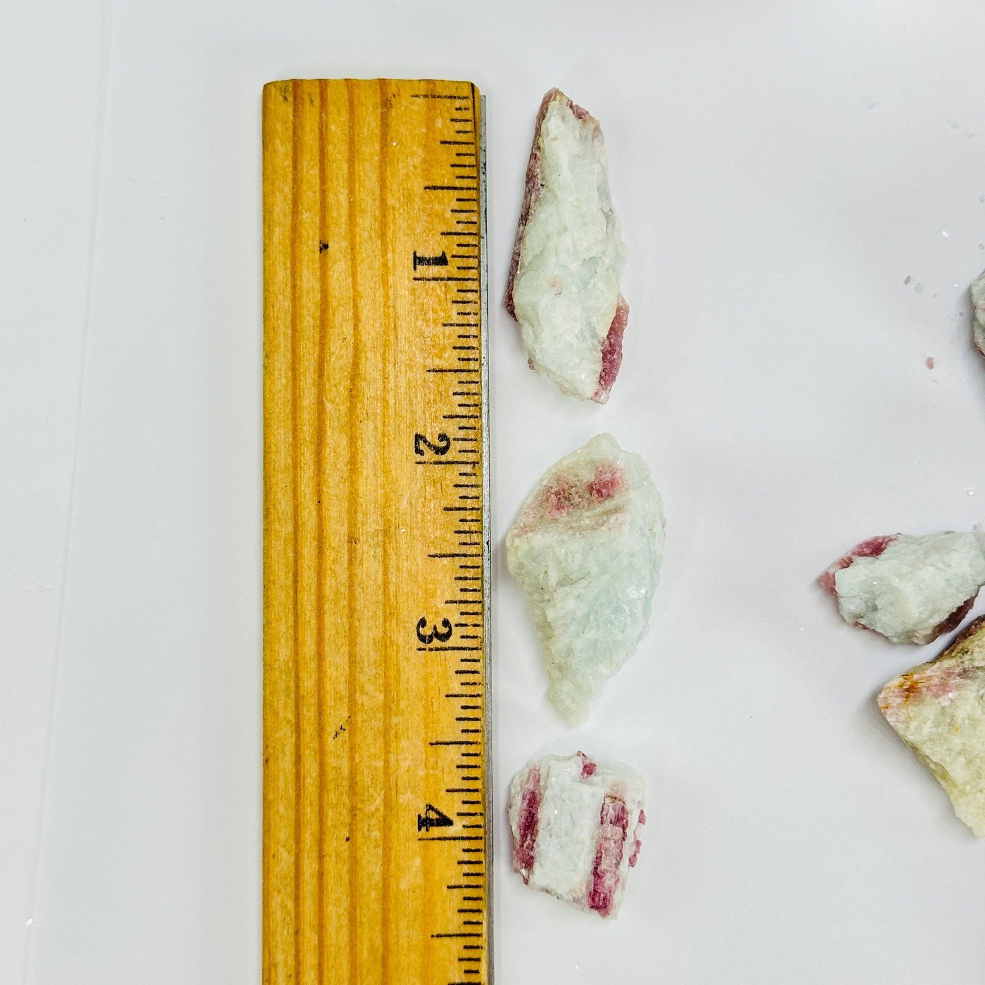 TOURMALINE with decorations in the background