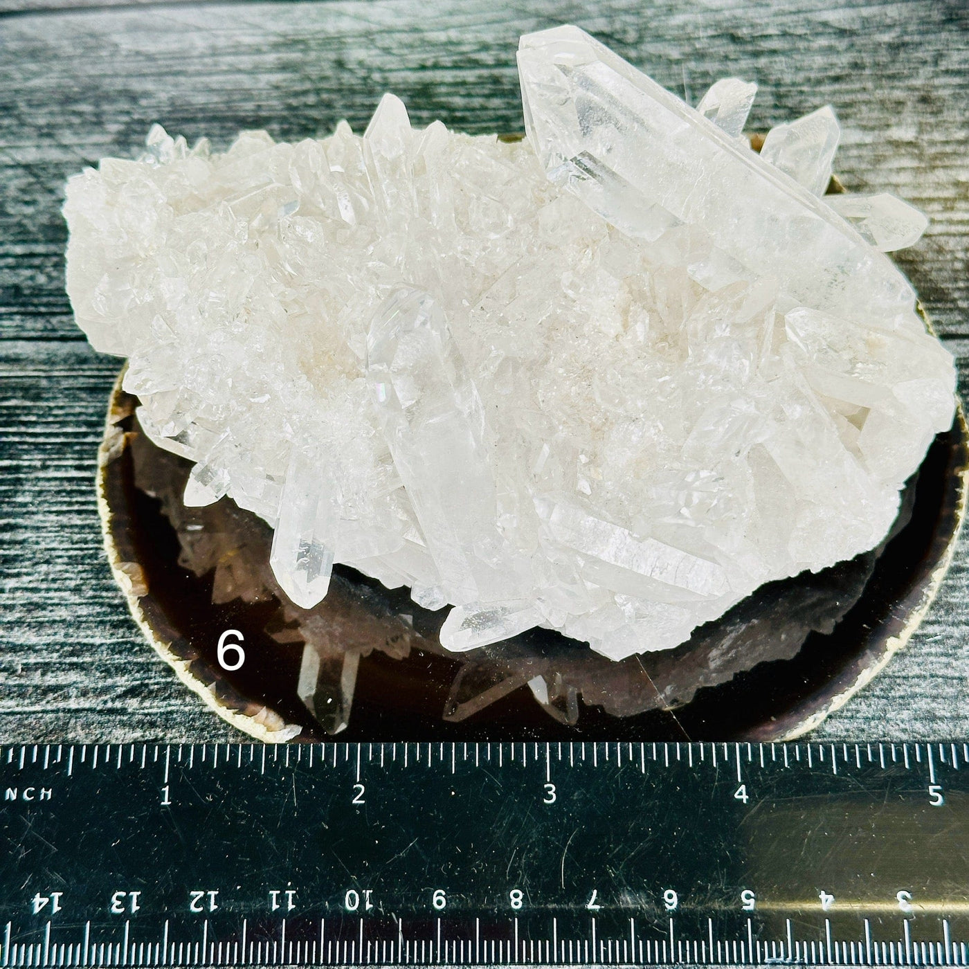 Crystal Quartz Cluster - AA Grade - You Choose #6 variant 6 labeled