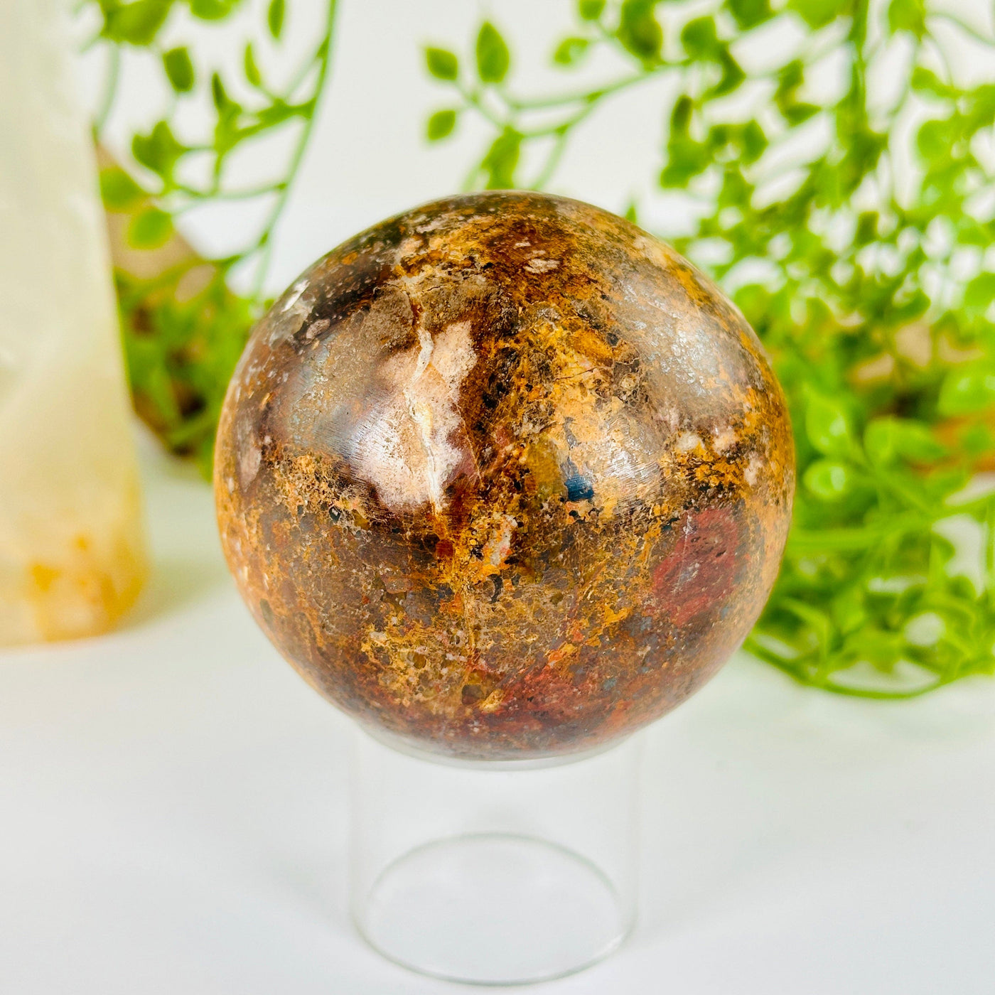 Pietersite Crystal Sphere - One-of-a-Kind back view