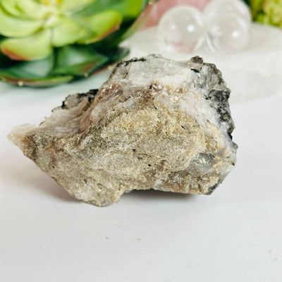 Elestial Alligator Fibrous Smokey Quartz Crystal with Rutile HIGH QUALITY #3 back view