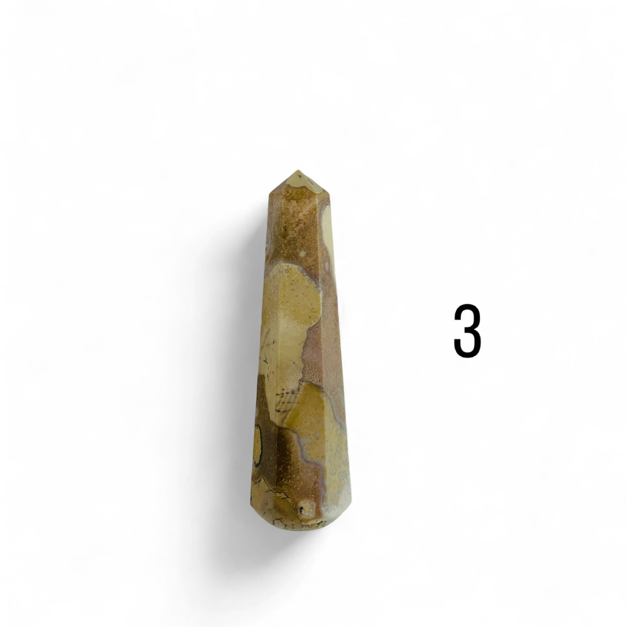 Leopard Skin Rhyolite Massage Point variant  three.