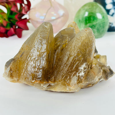 Dogtooth Calcite Crystal Cluster - One-of-a-Kind #1 back view