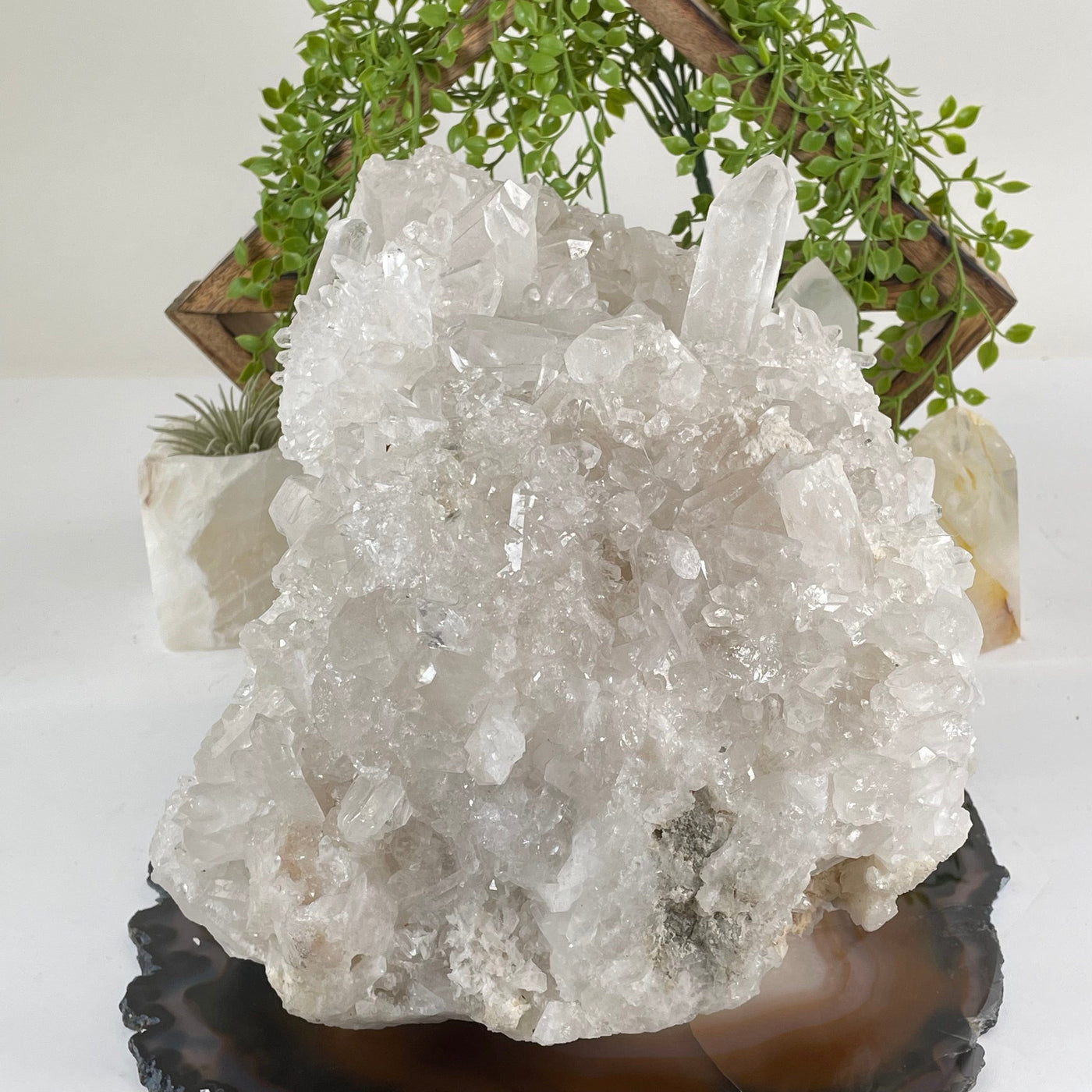 Large High Grade Crystal Quartz Cluster #2