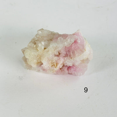 Rose Quartz Natural Small Crystal Cluster - Rare Find - You Choose variant 9 labeled