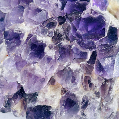 Elestial Amethyst Crystal Cluster #3 closeup for detail