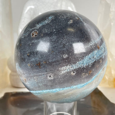 Trolleite Crystal Sphere - One-of-a-Kind side view