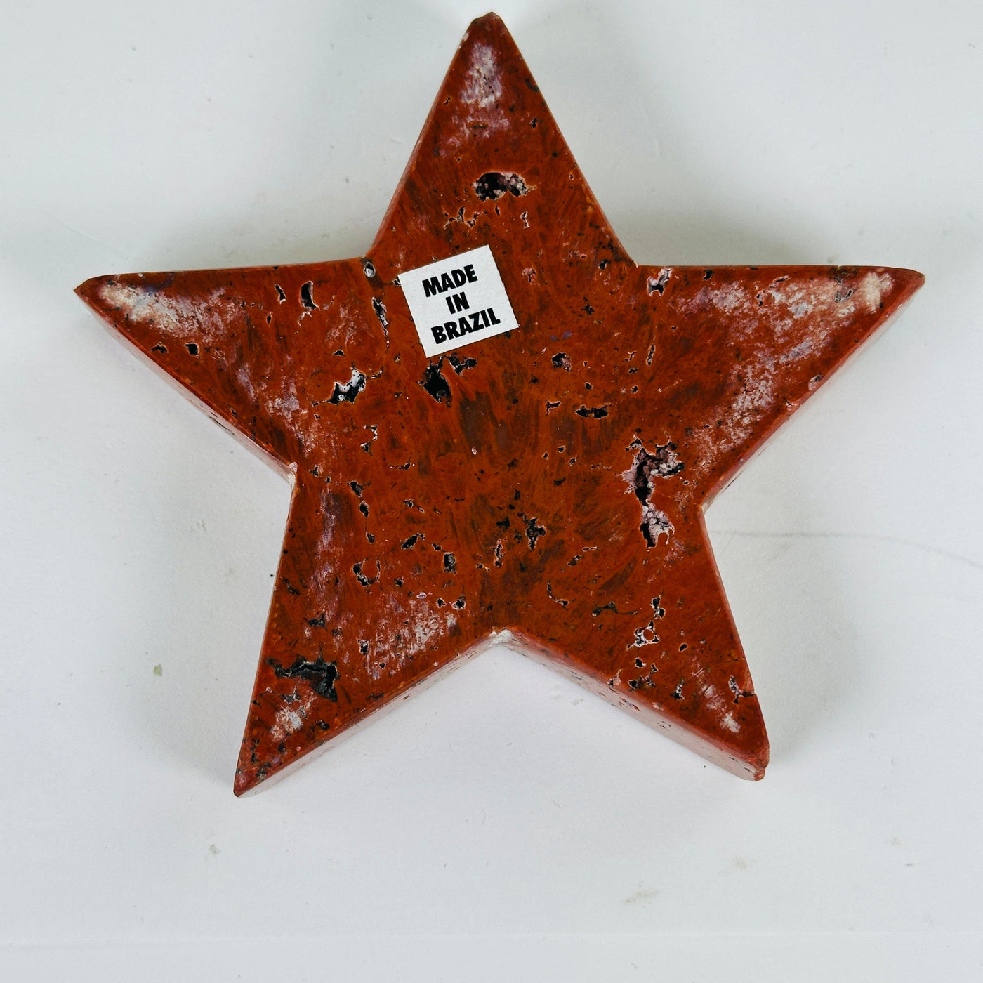 Red Jasper Crystal Star - One-of-a-Kind back view