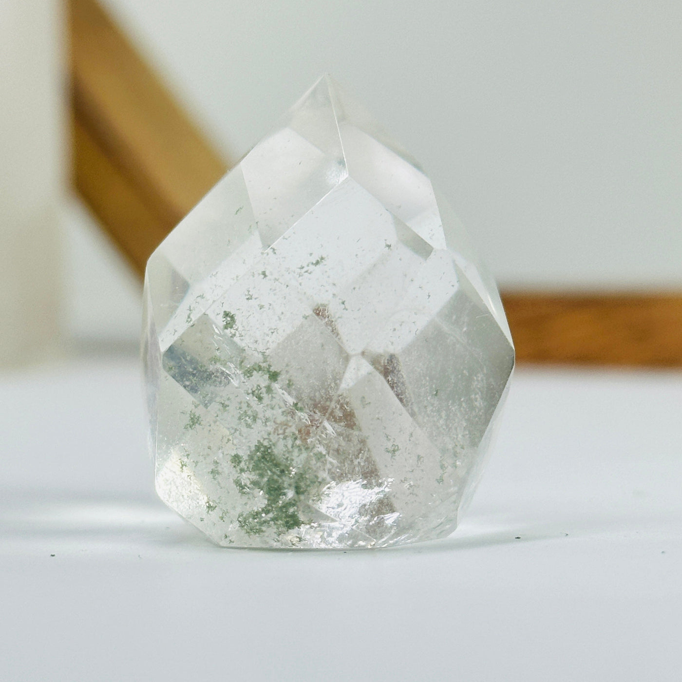 lodalite egg with decorations in the background