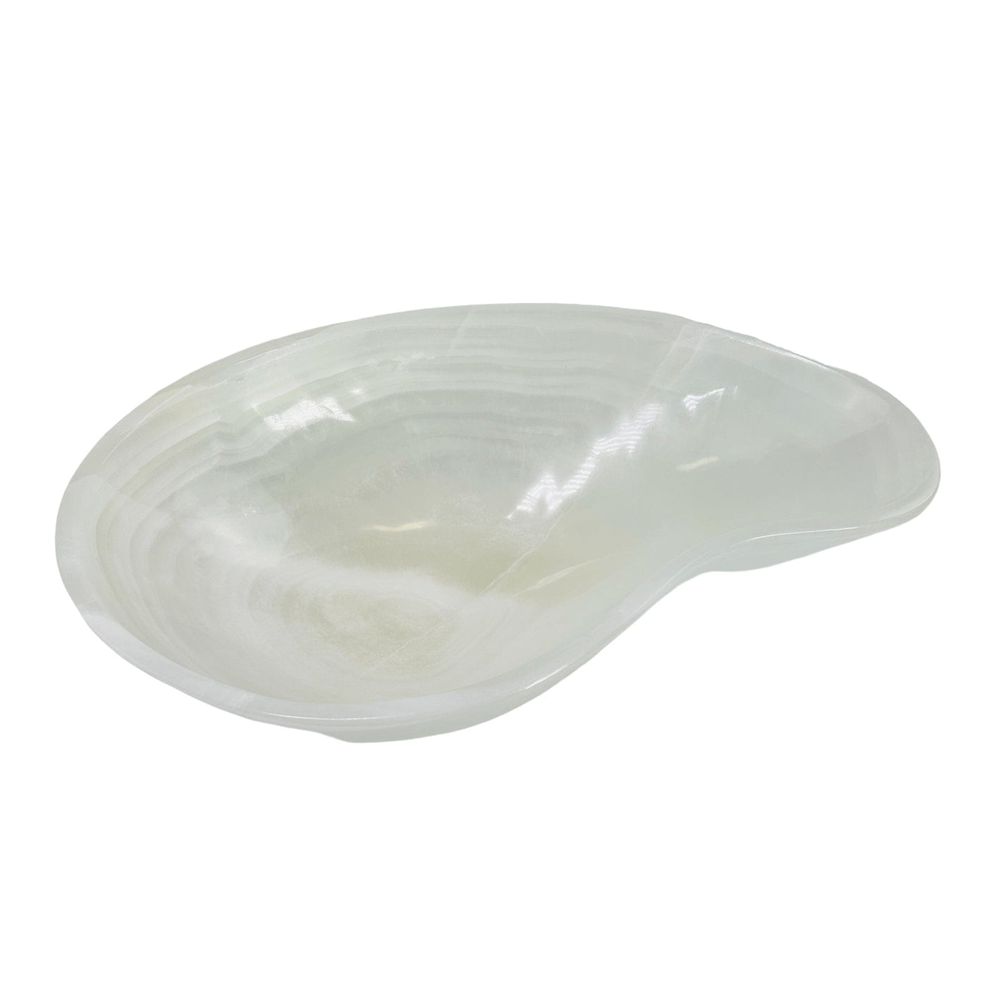 onyx bowl on white background