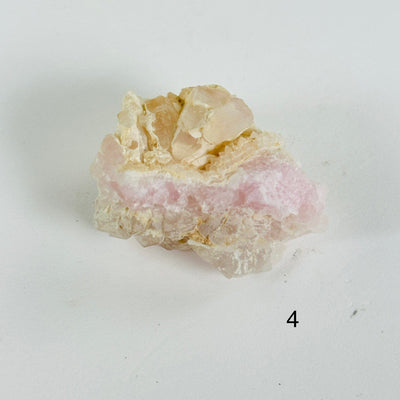 Rose Quartz Natural Small Crystal Cluster - Rare Find - You Choose variant 4 labeled