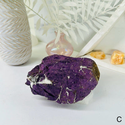  Purpurite Rough Stone - YOU CHOOSE variant C