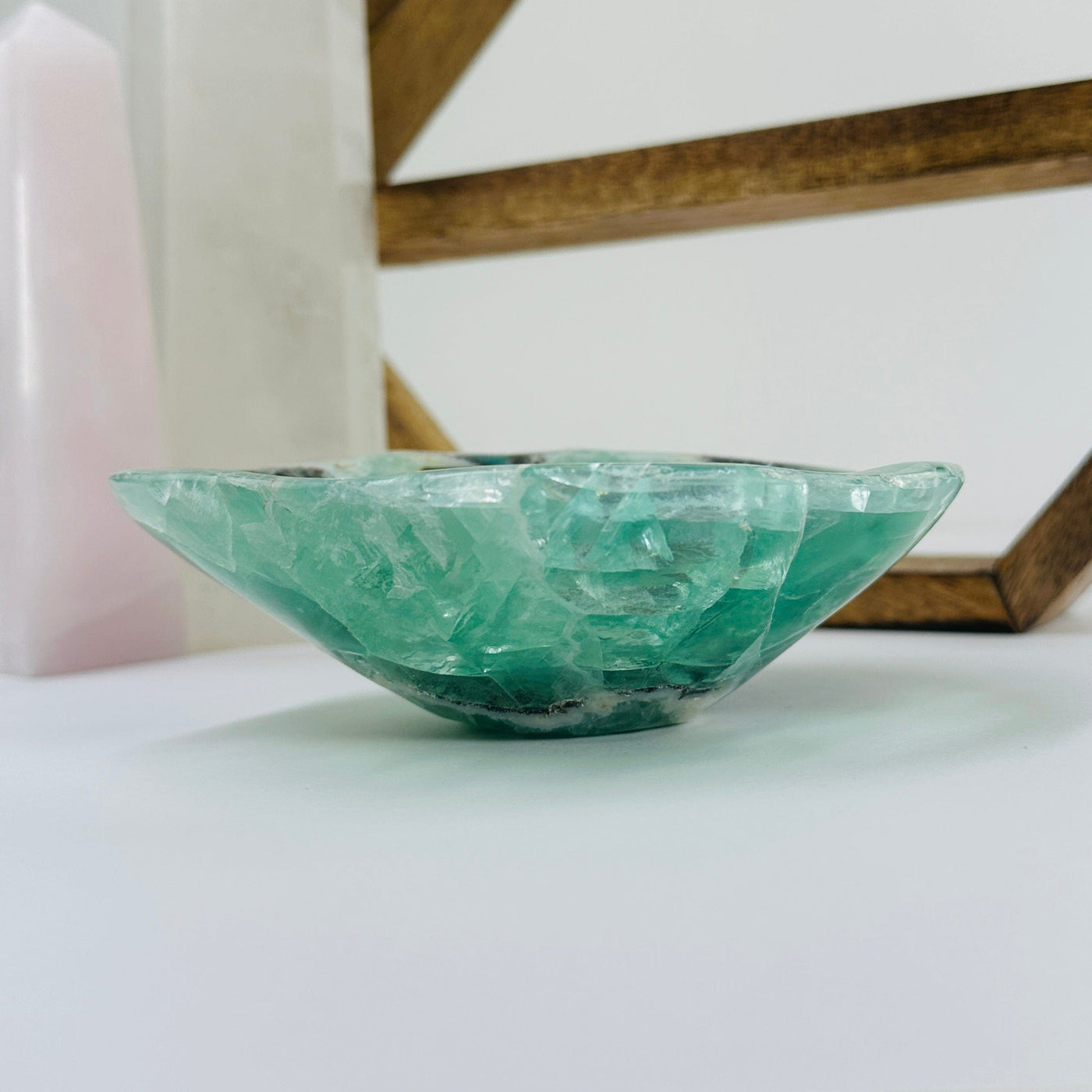 Side view of Fluorite Bowl