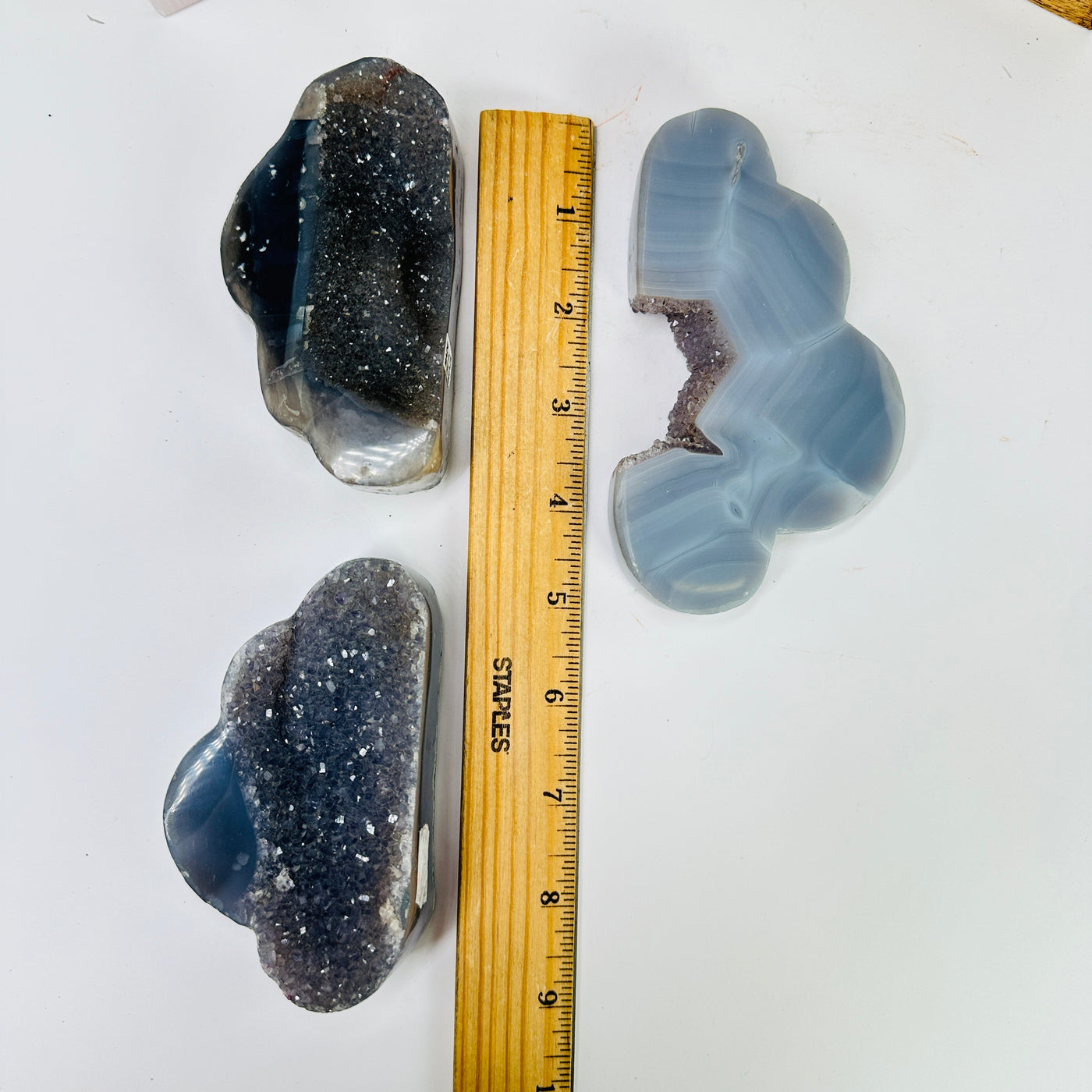 agate cloud with decorations in the background