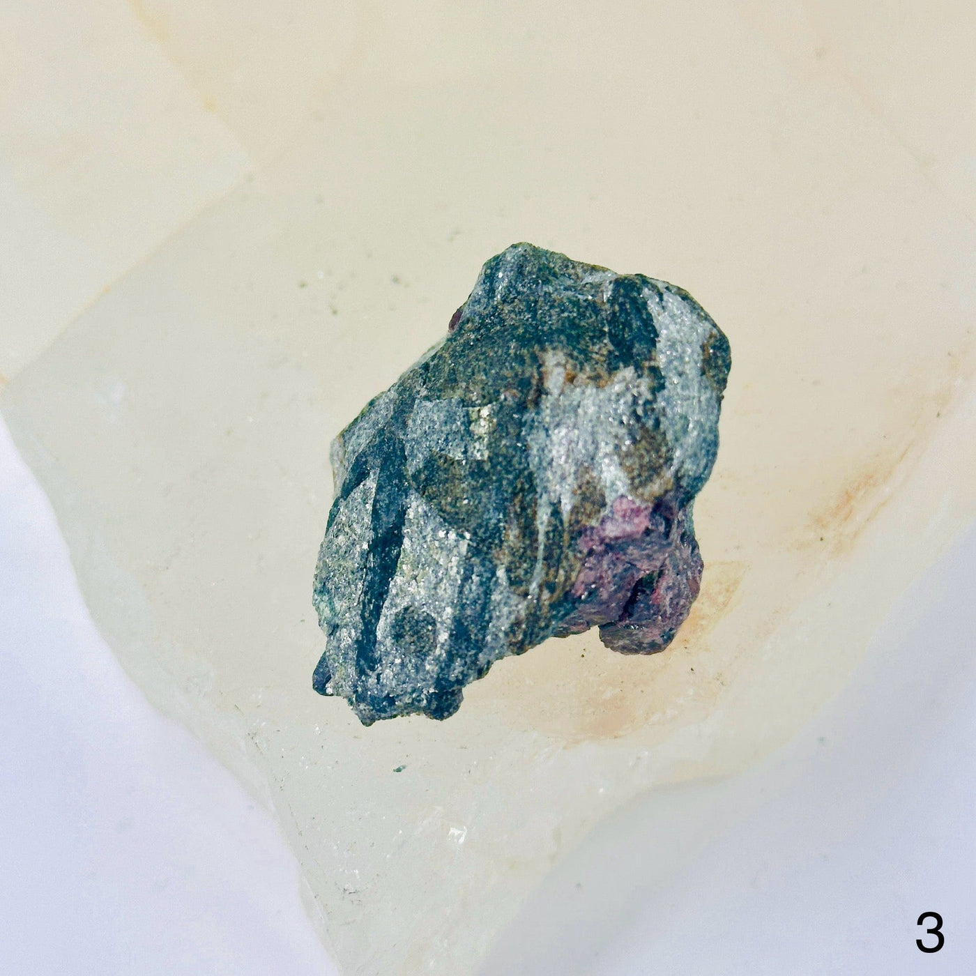  Garnet on Hematite Matrix - Natural Crystal - You Choose variant 3 labeled