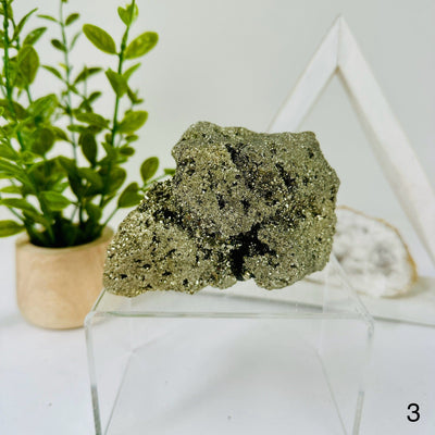 Pyrite - Rough Stones - You Choose variant 3 labeled