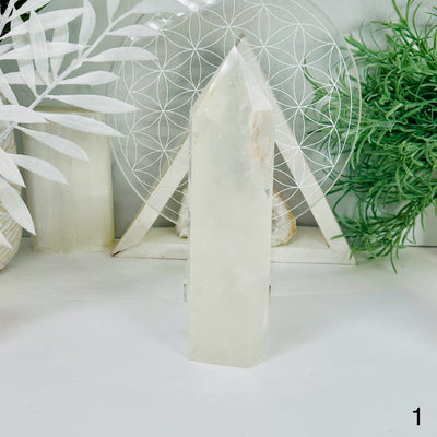  Crystal Quartz Tower - You Choose tower 1 labeled