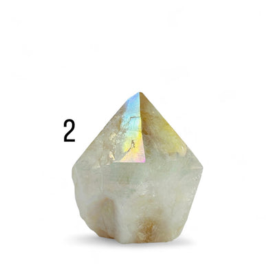 Angel Aura Citrine Crystal Point variant two.