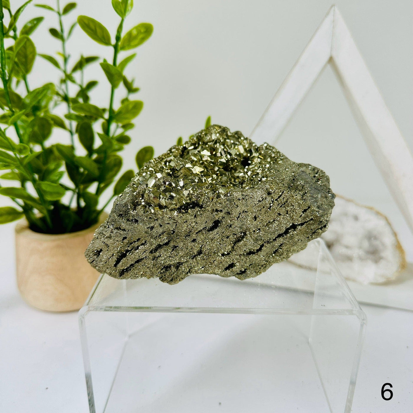 Pyrite - Rough Stones - You Choose variant 6 labeled