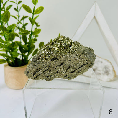 Pyrite - Rough Stones - You Choose variant 6 labeled