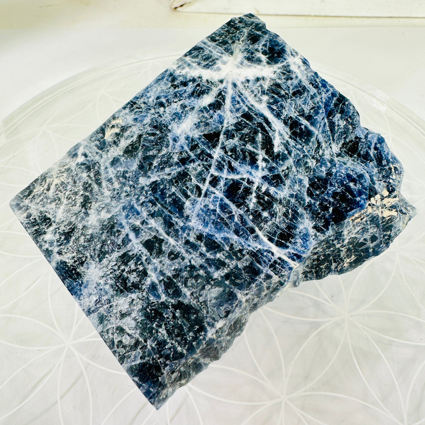  Sodalite Chunk - Rough Crystal closeup to show detail