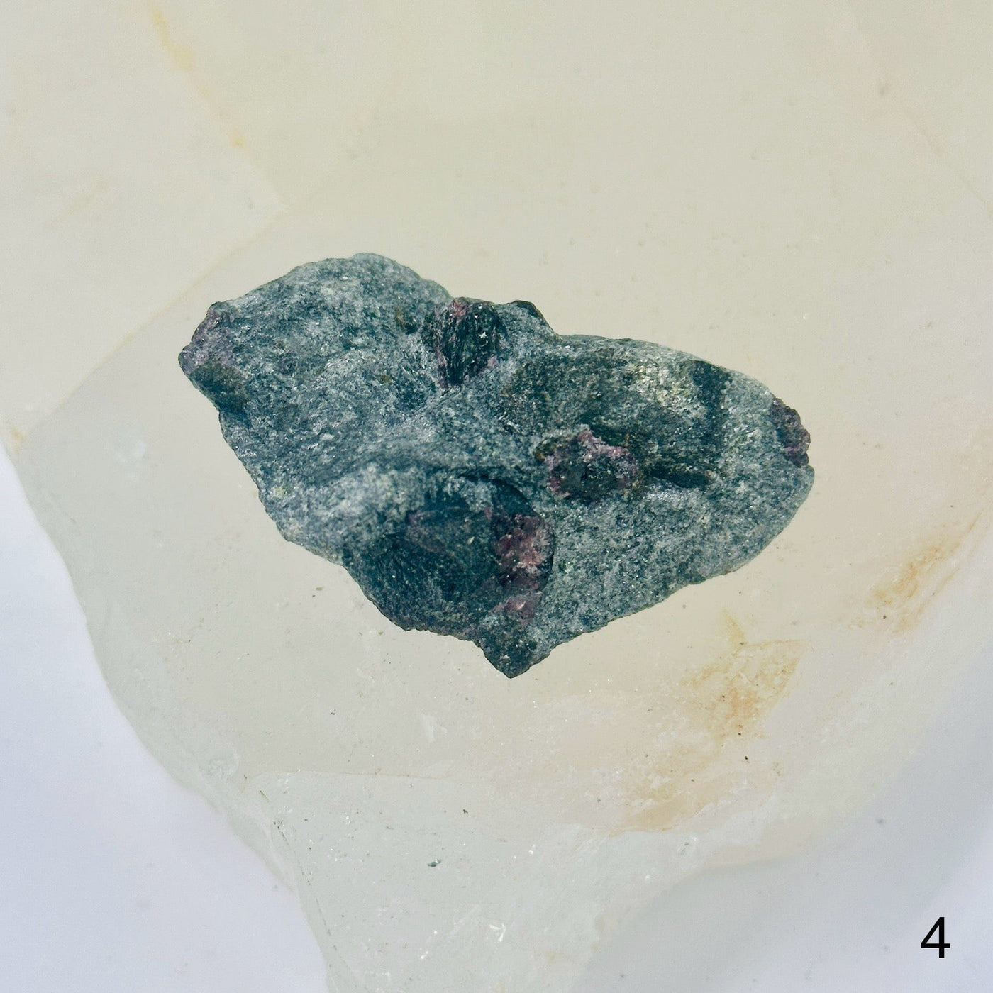  Garnet on Hematite Matrix - Natural Crystal - You Choose variant 4 labeled