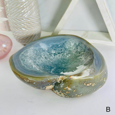  Agate Crystal Bowl YOU CHOOSE variant B labeled