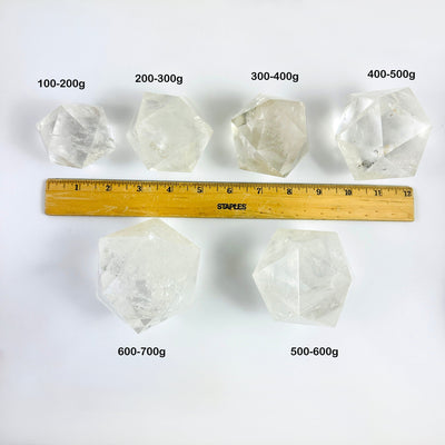 Crystal Quartz Icosahedron