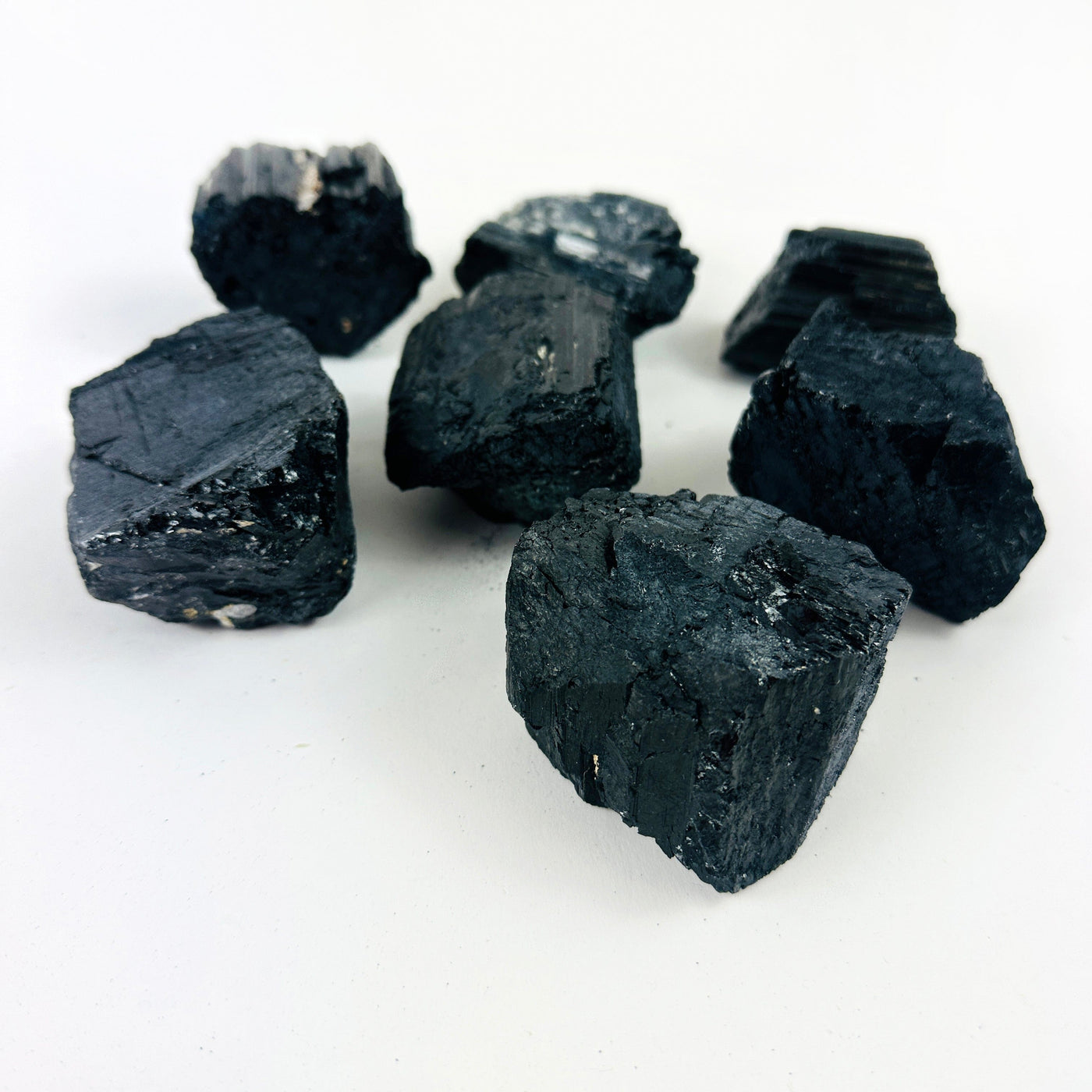 7 Tourmaline Crystal pieces