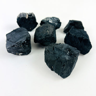 7 Tourmaline Crystal pieces