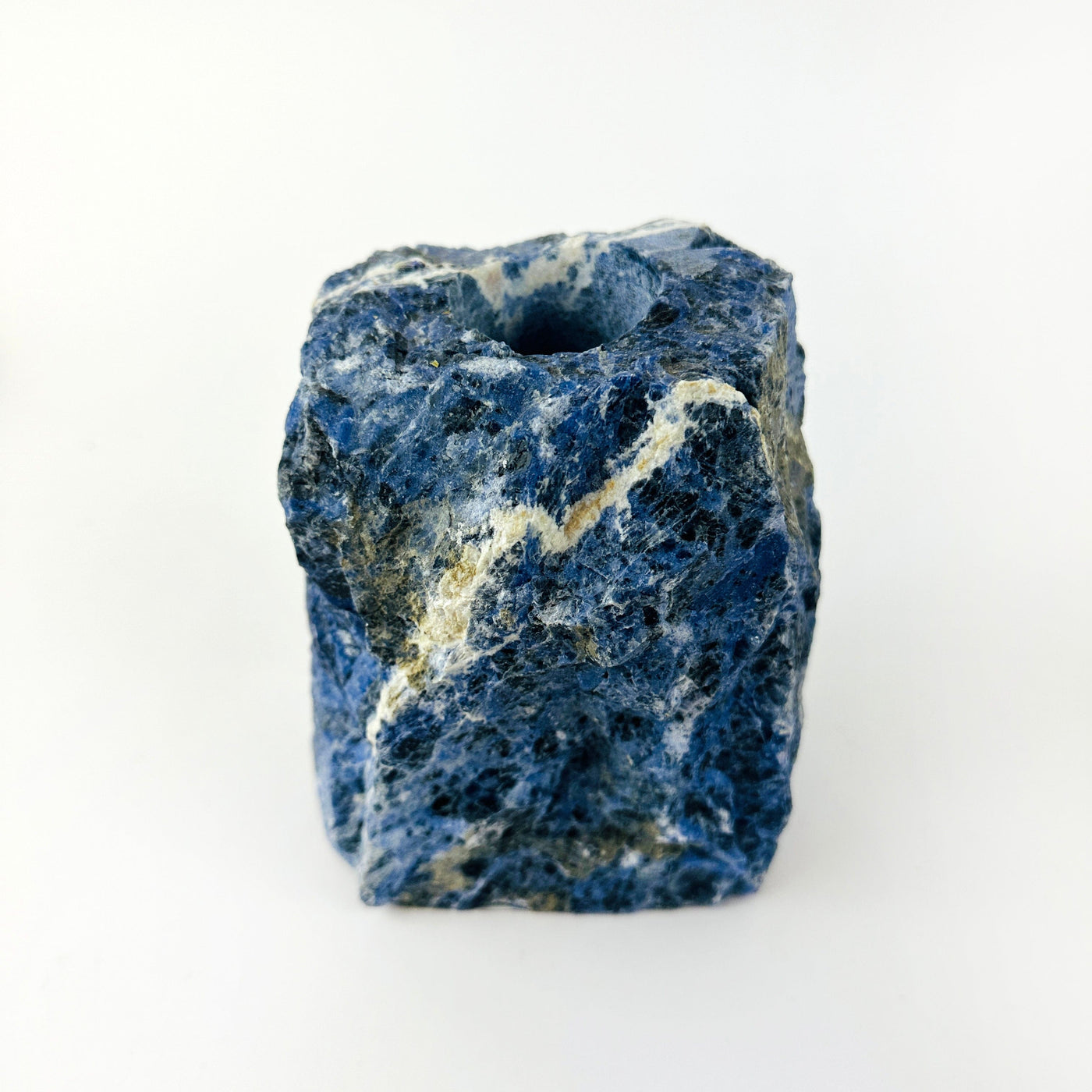 Sodalite Natural Stone Vase