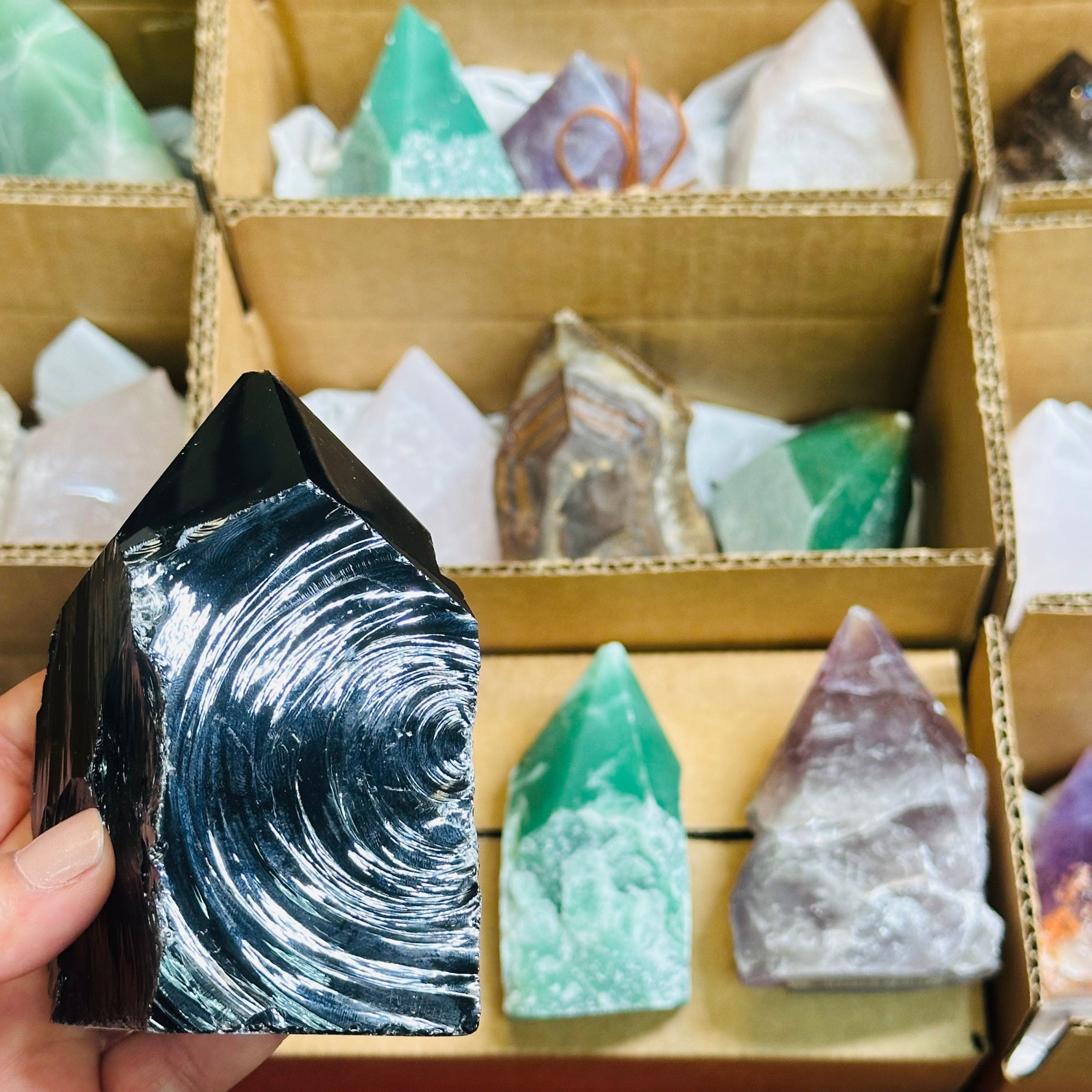 Crystal Point Mystery Box - As Is Point - – Rock Paradise