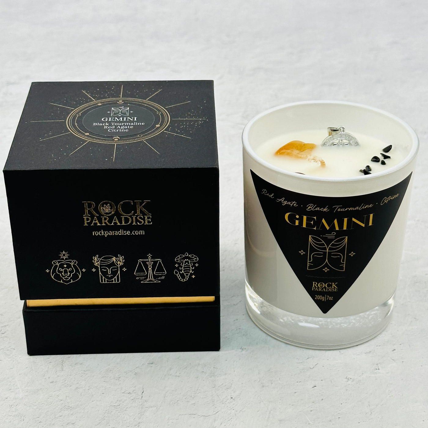 Aromatherapy Zodiac Candles available in gemini
