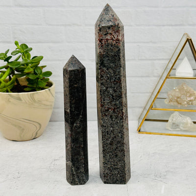 polished points displayed as home decor 