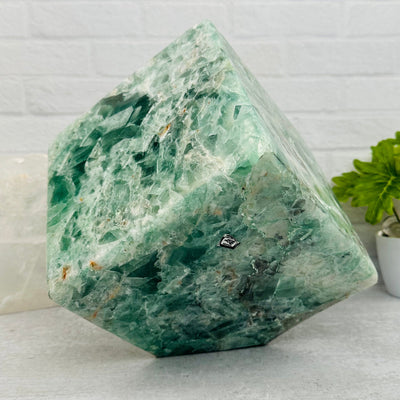 Green Fluorite Cube Crystal - Over 27 pounds! 