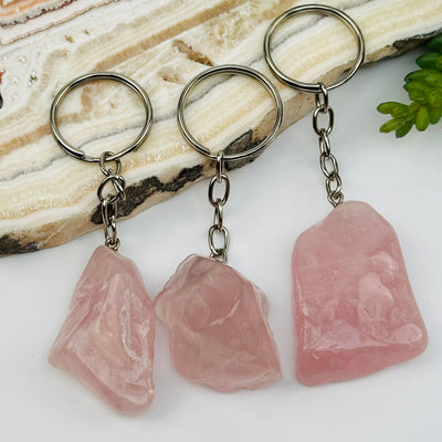 Tumbled Crystal Keychains Crystals Stones Minerals