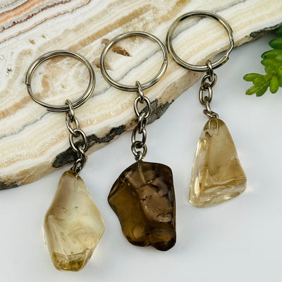 Tumbled Crystal Keychains Crystals Stones Minerals