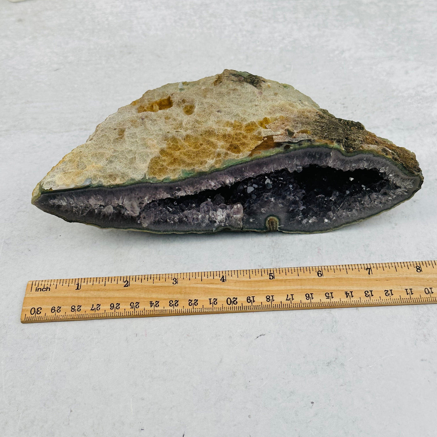 Amethyst Agate Geode - Crystal Decor -