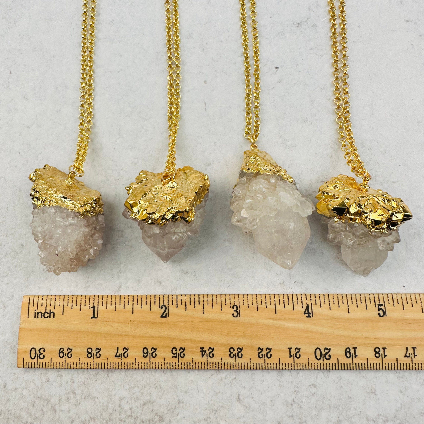 Natural Light Cactus Quartz Necklace - You Choose -