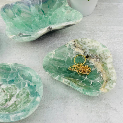 bowls can be used to hold crystals or jewelry 