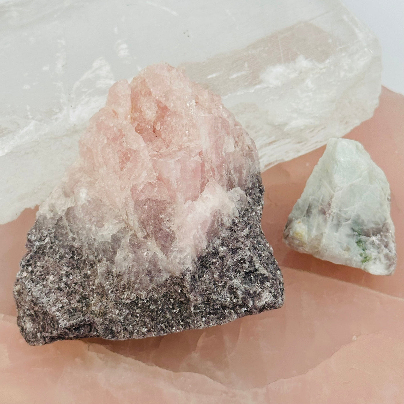 multiple crystals displayed as home decor