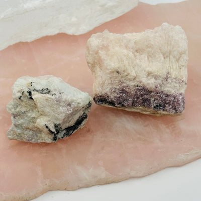 multiple crystals displayed as home decor