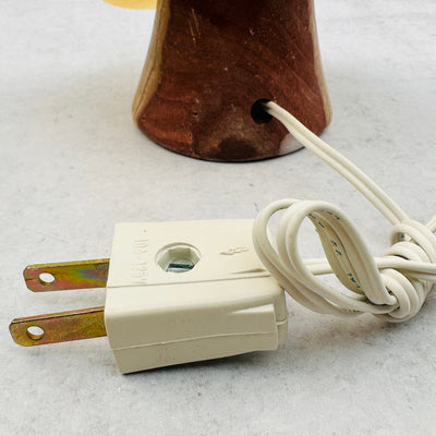 close up of the power cord that comes with the lamp 