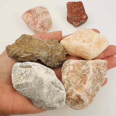 Rough Mixed Crystals - 1, 5, or 10pounds - Small - Medium - Large -