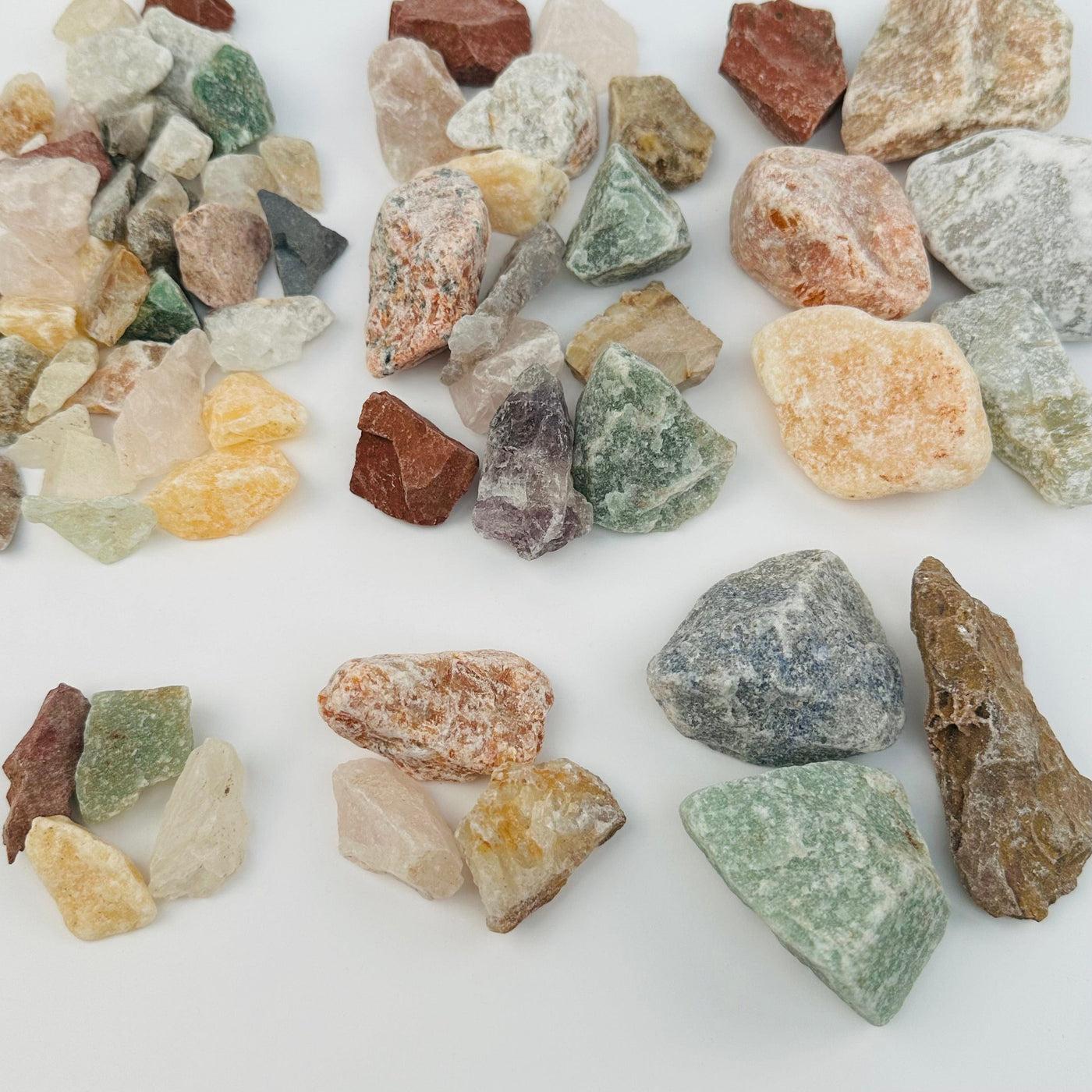 Rough Mixed Crystals - 1, 5, or 10pounds - Small - Medium - Large -